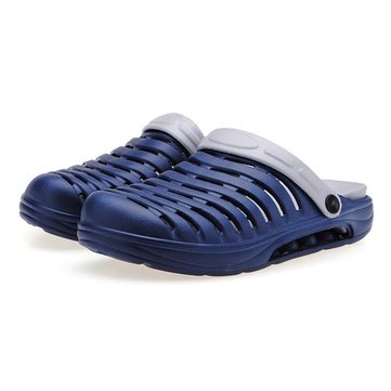 Mens pantoufles de coussin d'air jardin antidérapant chaussures de trous